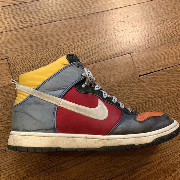 Nike Dunk high top premium rainbow Be True Collection men’s sneakers - Picture 5 of 5